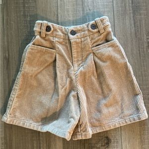 Girls Zara Corduroy High Wasted Shorts - 7